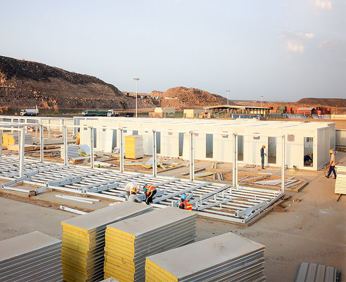 Dschibuti Container Haus Projekt